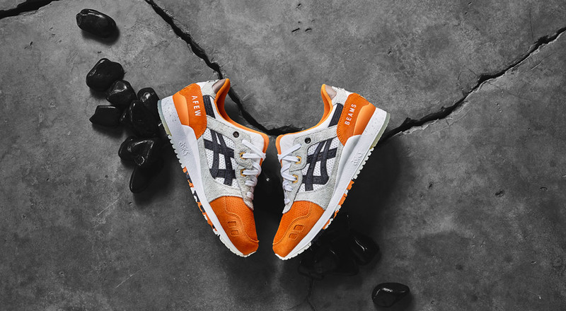 Afew x Beams x Asics Gel Lyte 3 Orange Koi 1191A119 800 Grailify